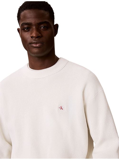 maglia CALVIN KLEIN | LV04RD313GYAS BIANCO